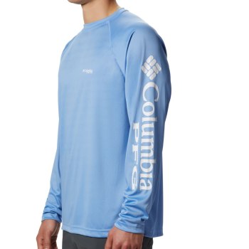 Columbia Muške Majice S Kapuljačom - PFG Terminal Tackle Long Sleeve Big Bijele | HOLG-79435